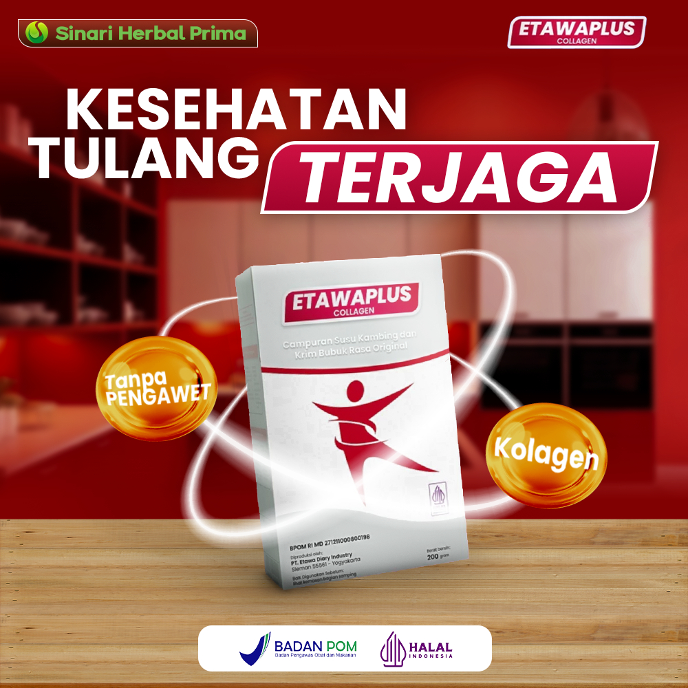 

ETAWAPLUS COLLAGEN - Susu Bubuk Etawa & Collagen Ikan Untuk Kesehatan Tulang dan Sendi