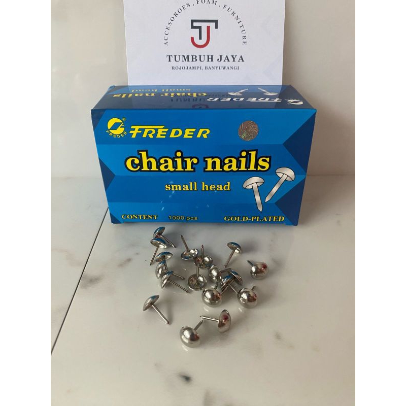 Paku hias freder/chair nails/paku pines 5/8" 1000pcs/paku payung