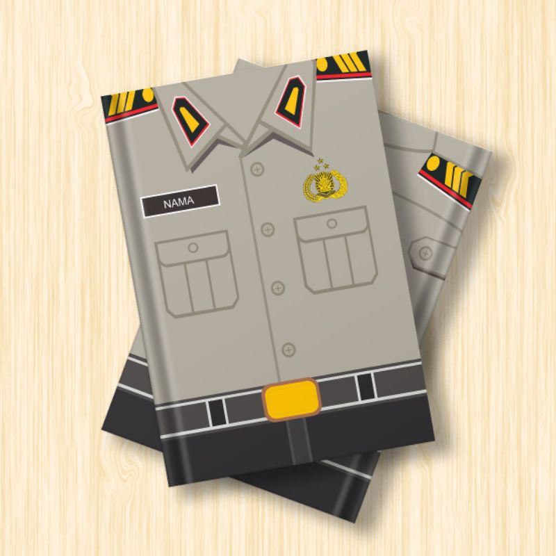 

BUKU TULIS LUCU CUSTOM Polisi,TNI,pilot,guru,masinis/ 38 lembar/buku tulis murah/Grosir