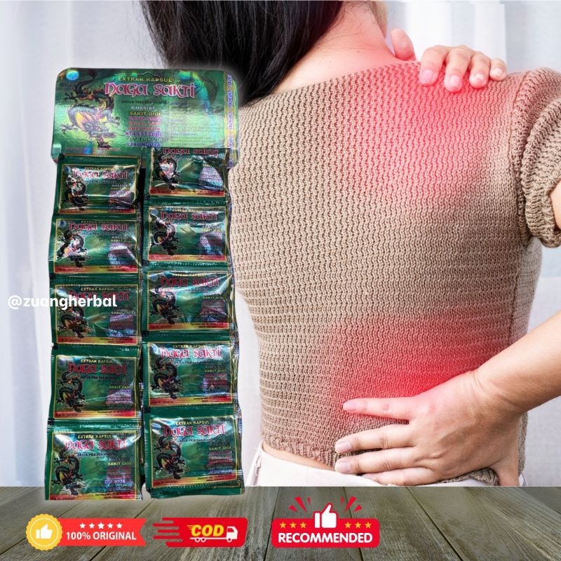 

Naga sakti kapsul rentengan asam urat pegal linu encok