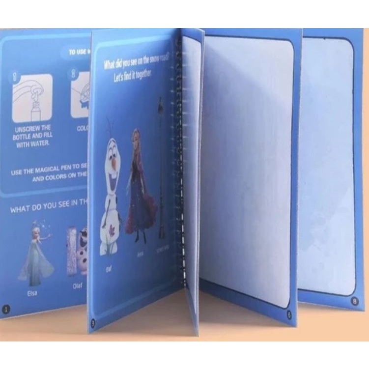 MAGIC SCRATCH NOTE - BUKU GAMBAR ANAK - MAGIC DRAWING BOOK