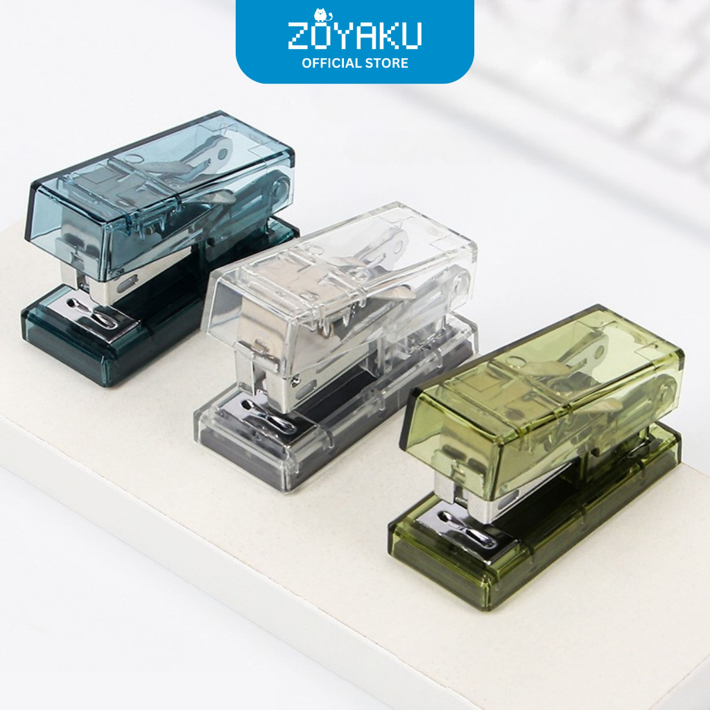 

Stapler Mini Tranparan Staples Minimalis Serbaguna Untuk Kantor / Sekolah STY7073
