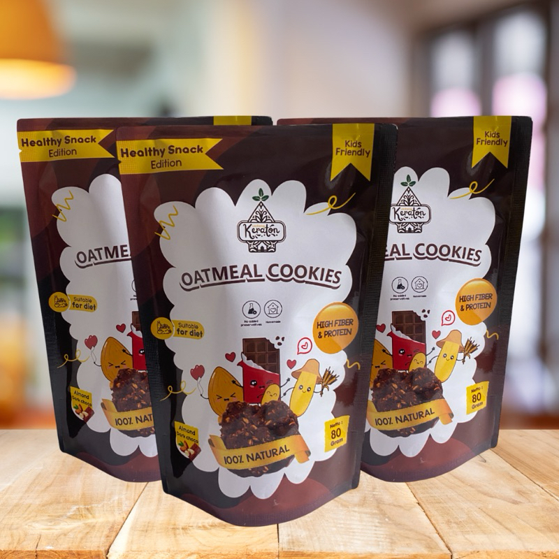 

Oatmeal Dark Choco Almond Cookie