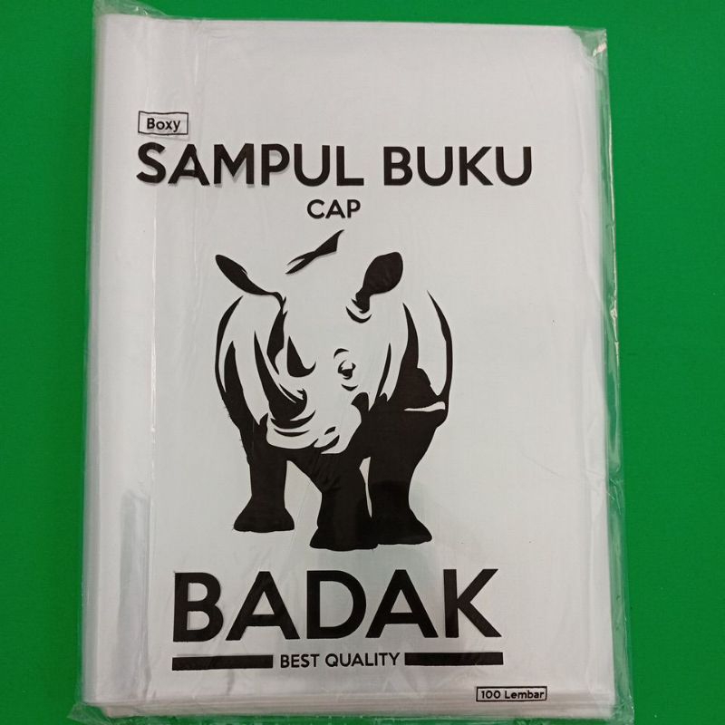 

Sampul Plastik Buku Boxy Cap Badak isi 100 Lembar