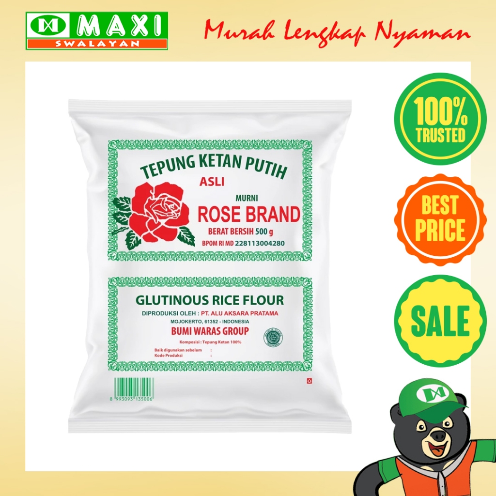 

Rose Brand Tepung Ketan 500gr