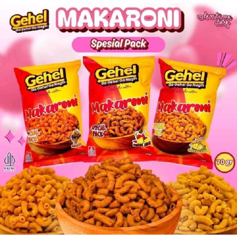 

GEHEL MAKARONI SNACK 70gr
