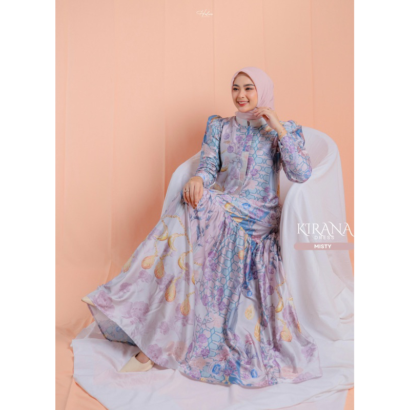 KIRANA DRESS BY HALWA APPAREL // DRESS CITRA KIRANA // GAMIS LEBARAN