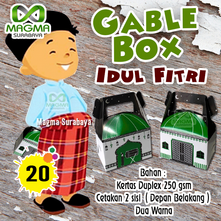 

Box Hampers Lebaran isi 20