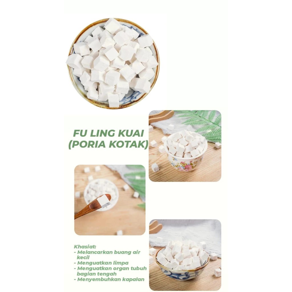 

FU LING / FU LIN / FULING / PORIA / SCIEROTIUM PORIAE COCOS