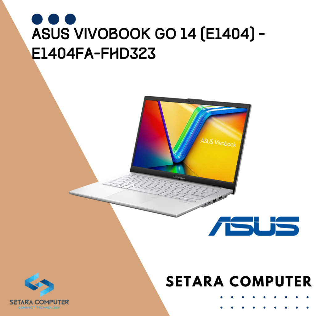 Laptop ASUS Vivobook Go 14 (E1404) - E1404FA-FHD323