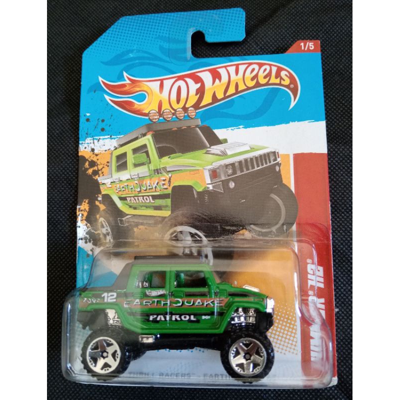 HOT WHEELS HUMMER H2 HIJAU