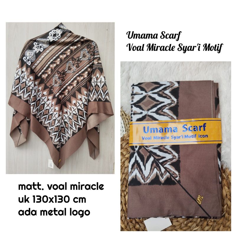hijab umama motif jumbo