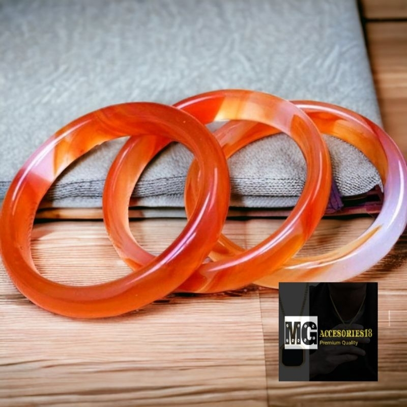 Gelang Terapi Kesehatan Batu Giok atural Asli Model Pria Wanita mewah Elegan/Gelang Batu Giok Asli