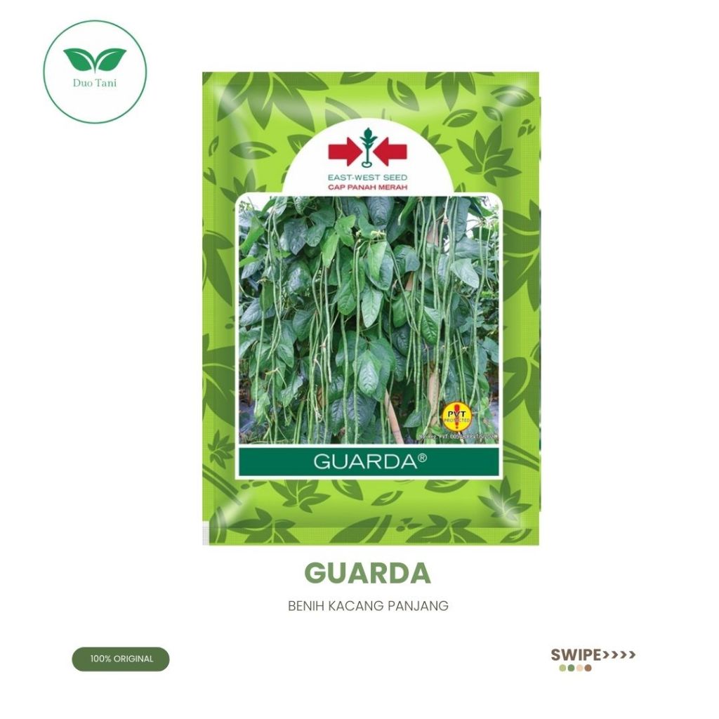 Benih Kacang Panjang Guarda/Garda Cap Panah Merah 200 Butir