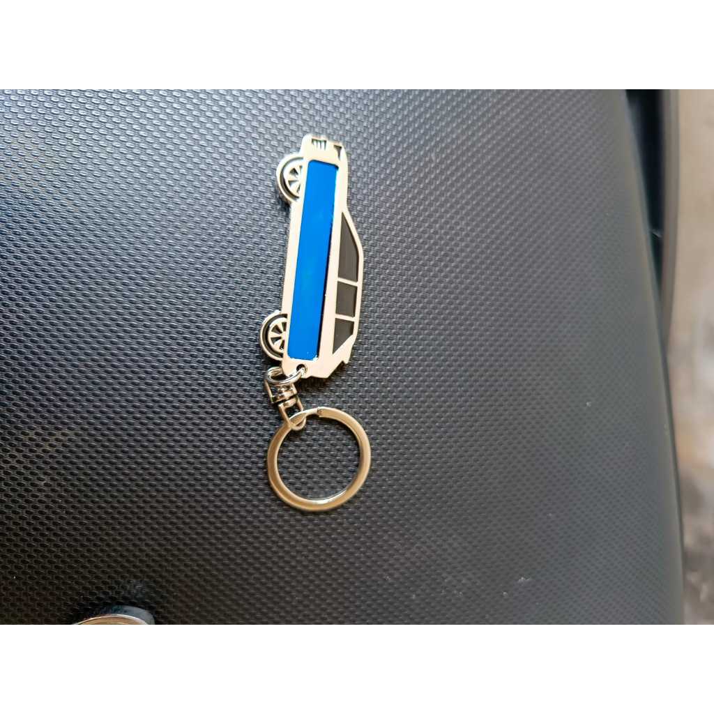 Gantungan Kunci Grafir Stainless – Free Custom Nama, No. Telepon, atau Plat Nomor