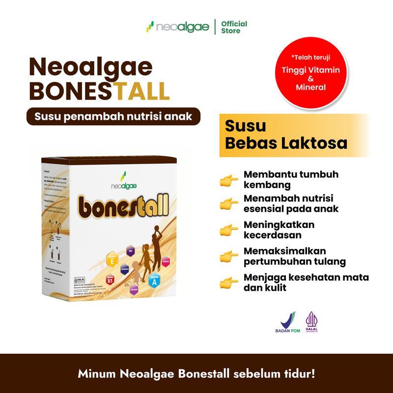 

Neoalgae Bonestall susu penambah nutrisi tinggi badan bebas laktosa