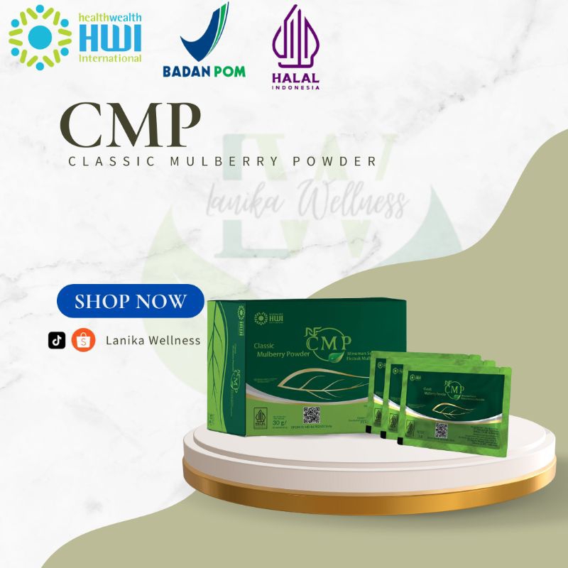 CMP | MENURUNKAN KADAR KOLESTROL | PRODUK 100% HWI