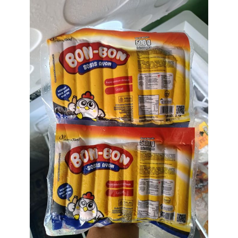 

sosis ayam bon bon 500gr (30pcs)