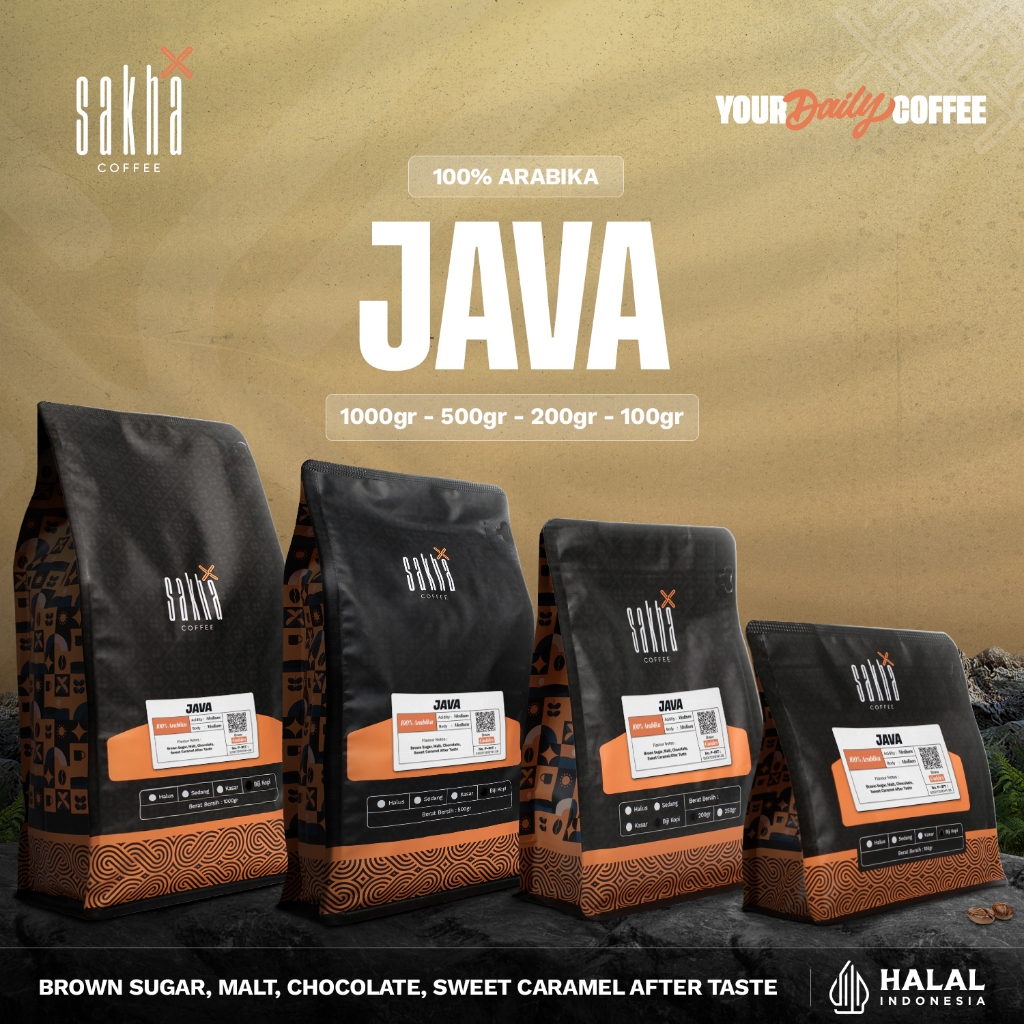 

Biji Kopi Bubuk Arabika Jawa Java Arabica Coffee Beans Coffe