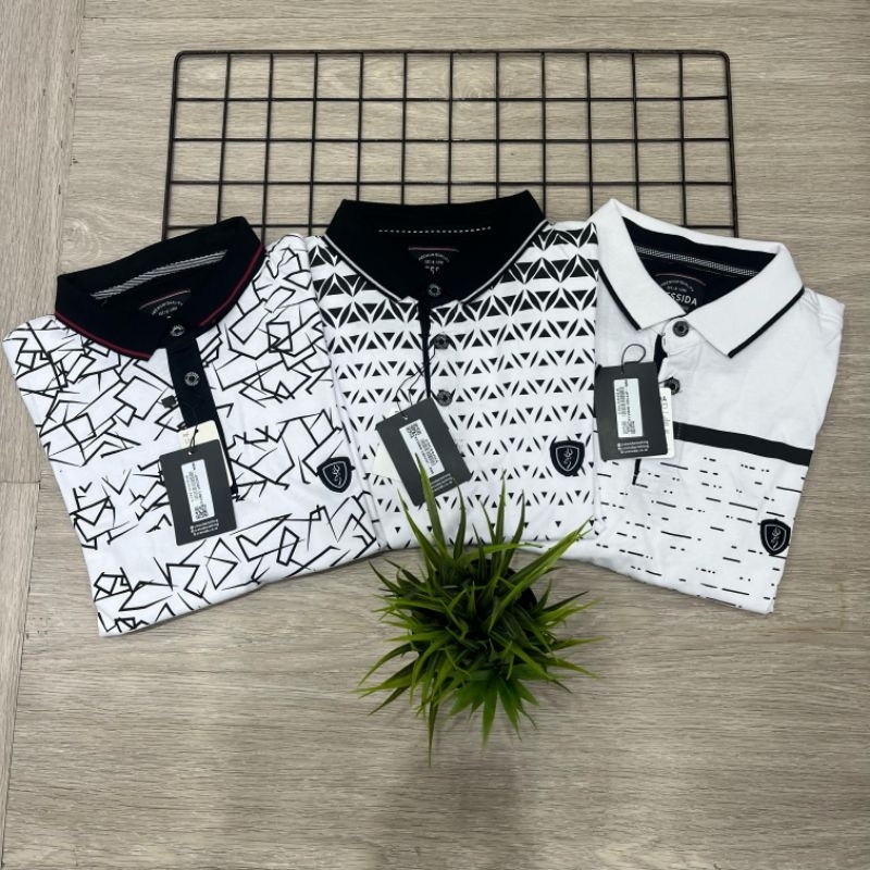 Kaos kerah Cressida pria original