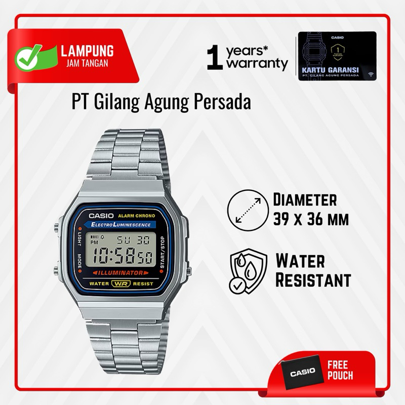 Casio A168WA-1WDF A168WA A168