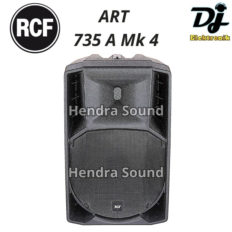 RCF ● ART 735A Mk4 / ART735 A Mk4 - Speaker Aktif 15 inch (ORI ITALY)