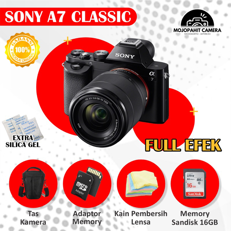 Sony A7 classic fullframe