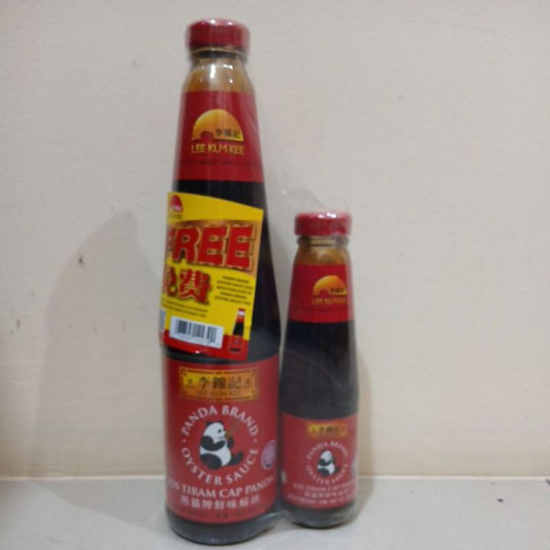 

LEE KUM KEE PANDA BRAND SAUS TIRAM CAP PANDA (770 GR FREE 255 GR) EXP 16/8/27