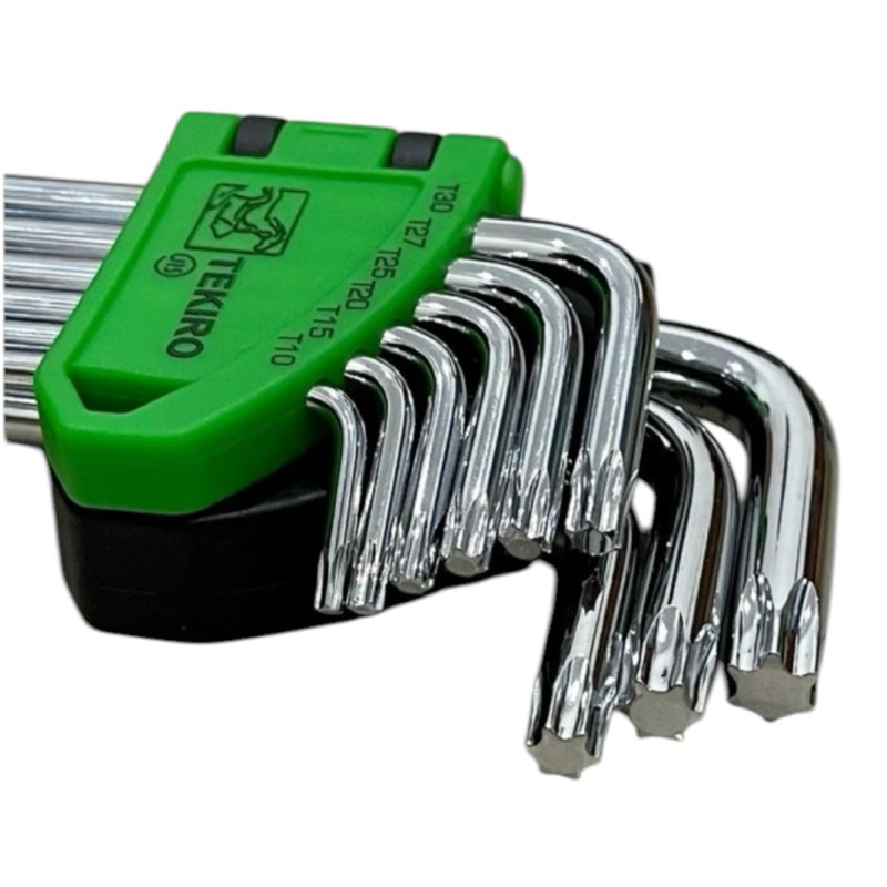 Kunci L set tekiro. Bintang. Bunga. 9pis kunci L tekiro