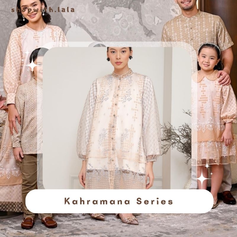 FAMILY SET GEULIS | EID SERIES GEULIS | BAJU LEBARAN DRESS KOKO BLOUSE KAHRAMANA RAPUZA TUNIC SHAIMA
