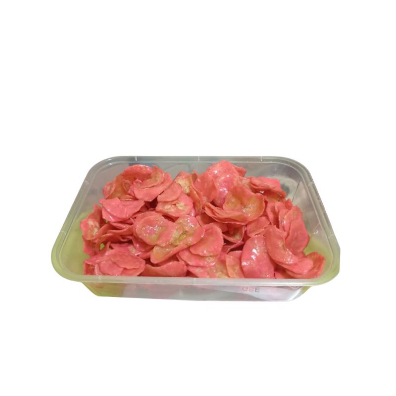 

keripik pisang lumer stroberi