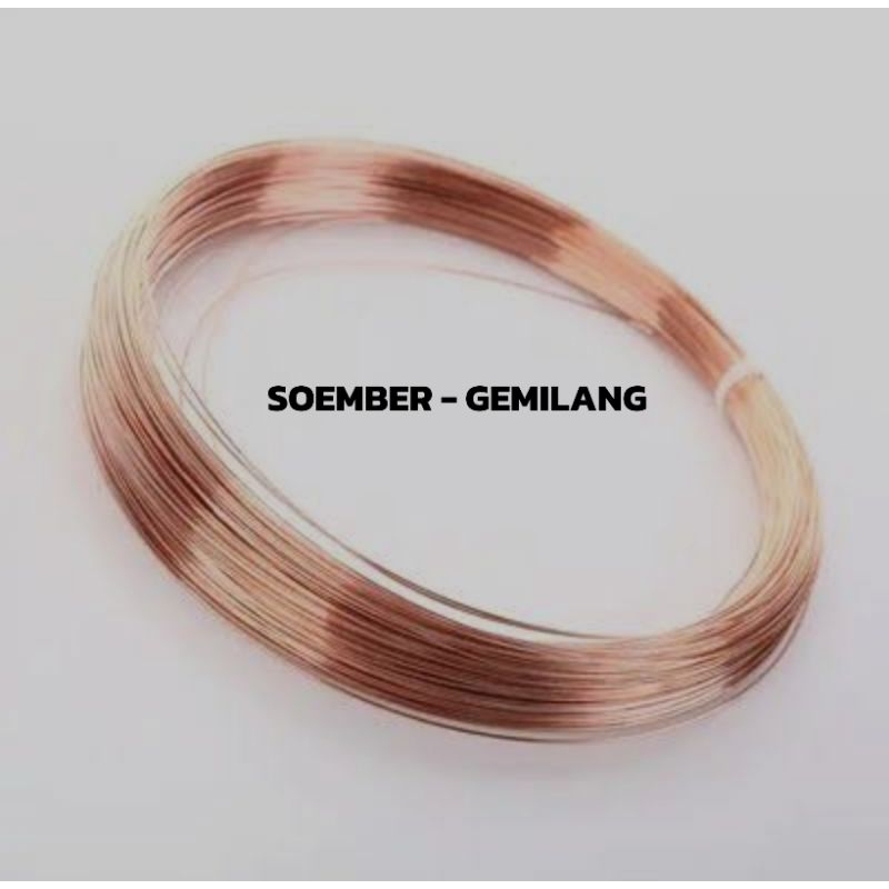 Kawat tembaga 1mm x 1000mm - kawat tembaga 1mm x 1meter