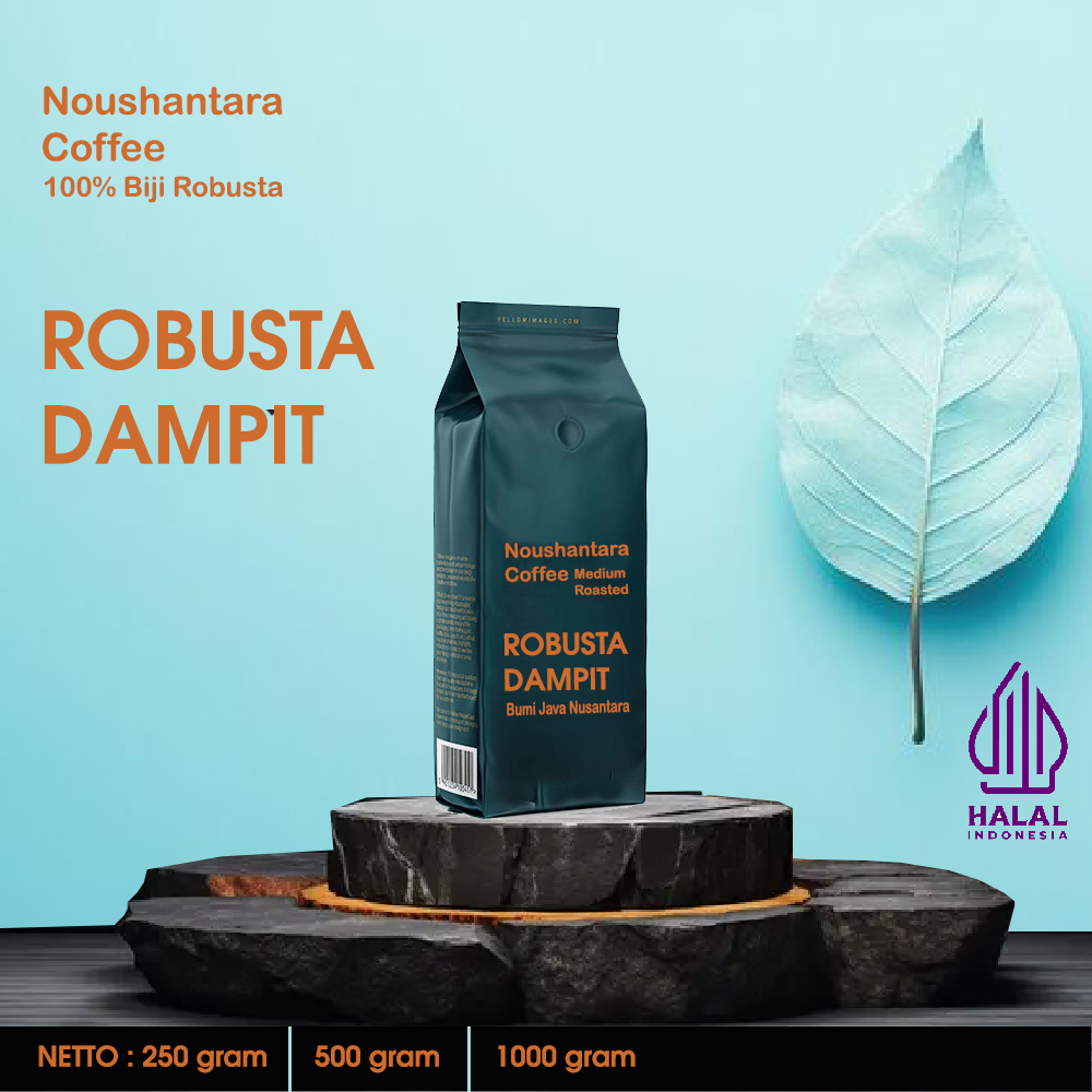 

Biji Kopi Robusta Dampit Coffee Natural Roast Beans Bubuk Coffe Bean Noushantara by Bumi Java Nusantara