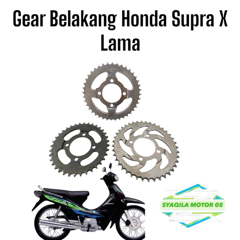 Gir Gear belakang honda supra x lama original