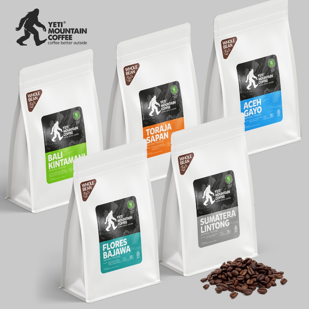 

Yeti Mountain Coffee - Whole Bean Coffee 200g