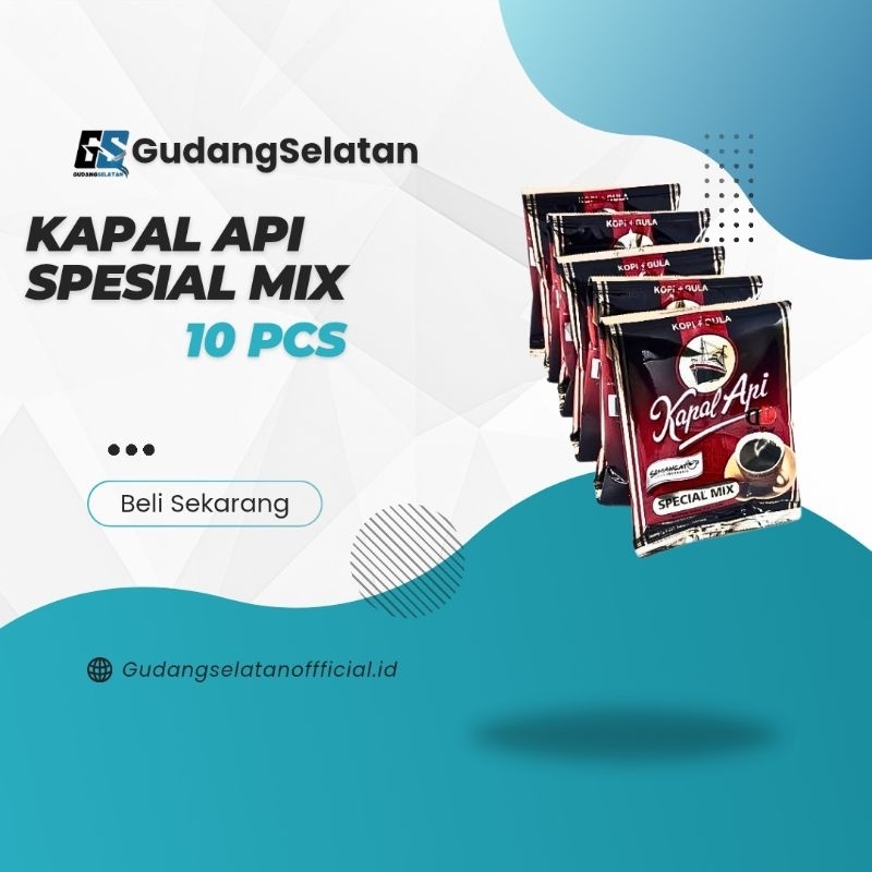

Kopi Kapal Api Mix Kemasan Sachet Per 1 Renceng (10 PCS X 24 Gram)