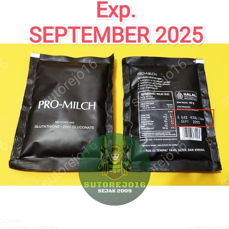 Promilch plus glutathione minuman sereal wey protein ransum tni imukal eprokal plus fitness
