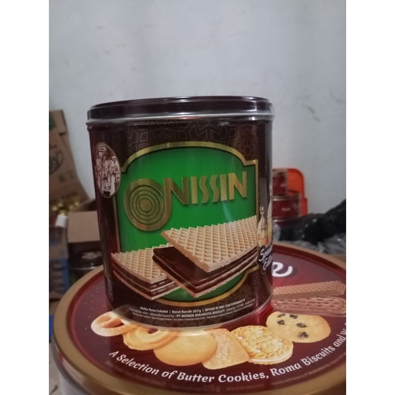 

Nissin Wafer Coklat Tin 269 gr