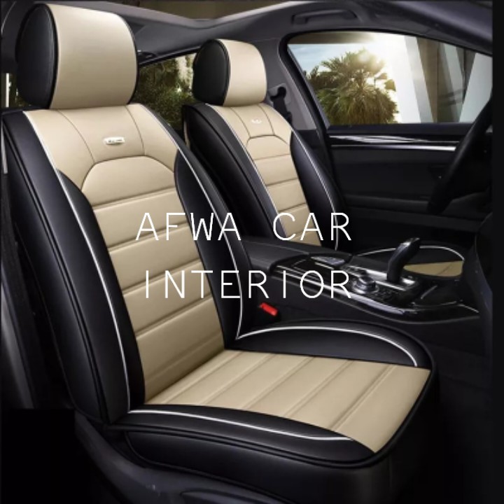 Sarung Jok Mobil All New Avanza 1.5 G 2022 - 2024 Fullset 3 Baris Bahan Ferrari