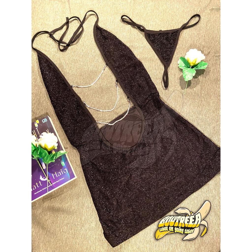 BOUTREEA LINGERIE - Pakaian malam sexy - Dress party night - The Club IV - Baju dinas malam wanita -