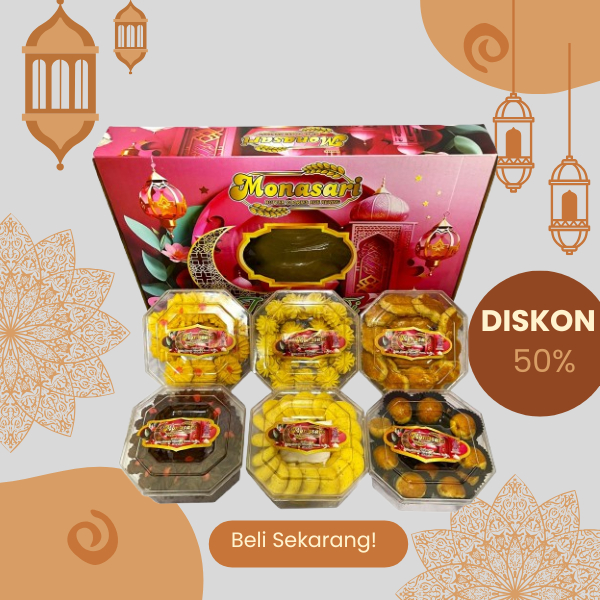 

paket kue kering lebaran hampers lebaran kue raya idul fitri BINTANG 5 BESAR