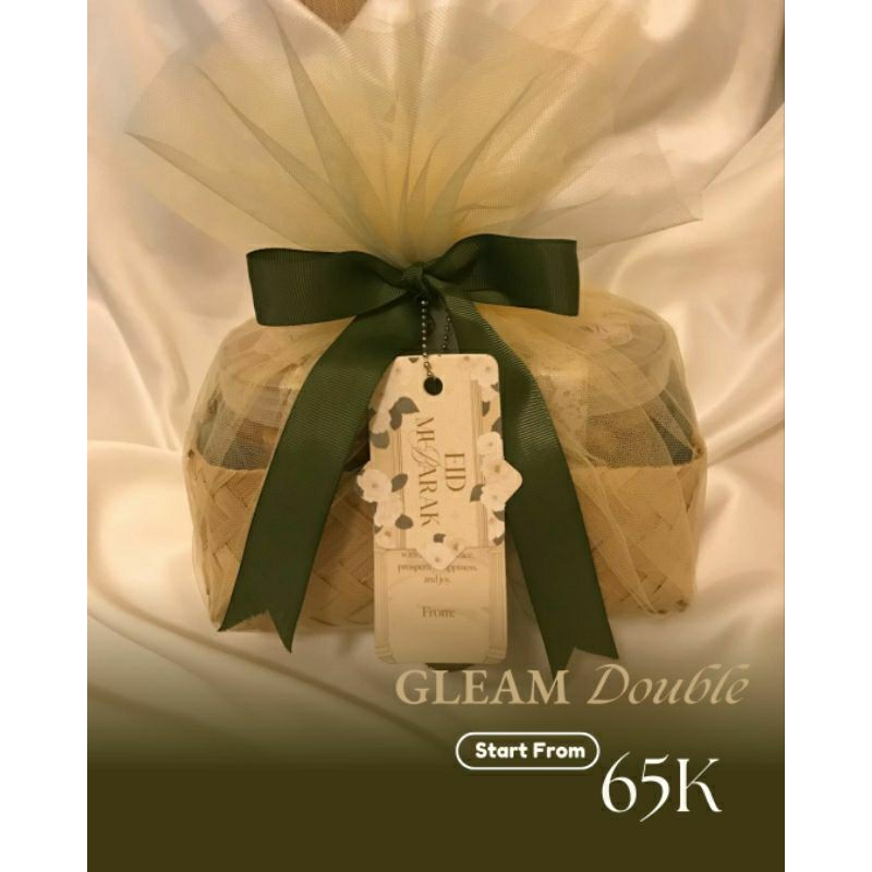 

Hampers Lebaran Gleam Double - Kue Kering Toples 600ml