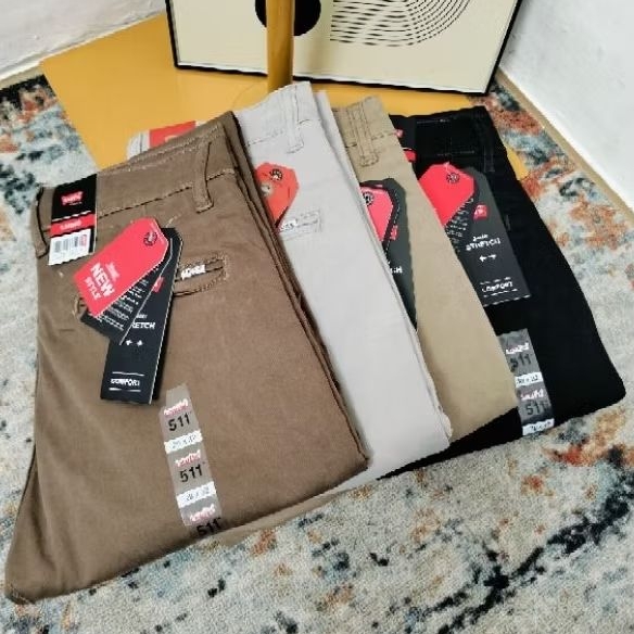 Celana Chinos 511 Made In Japan || Chinos Panjang Pria Model Slim Fit