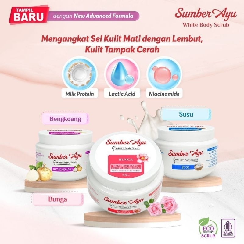 BODY SCRUB SUMBER AYU SERIES