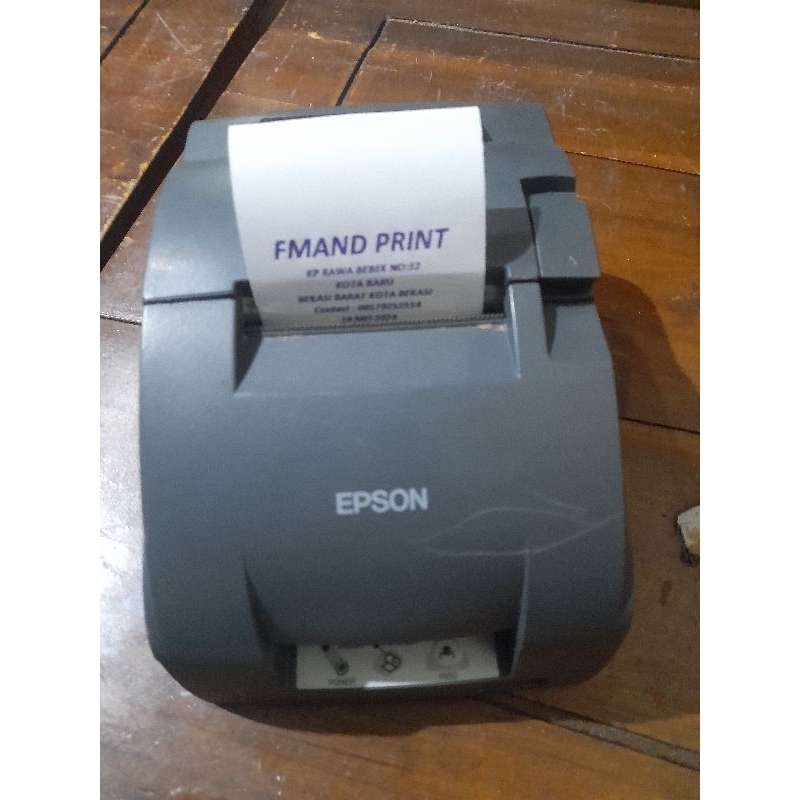 Printer Epson TMU220B autocutter port LAN