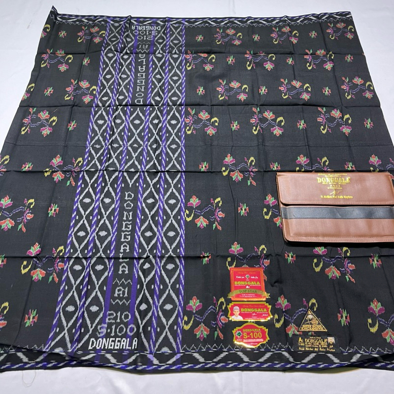 Sarung Donggala original s100 grade gold