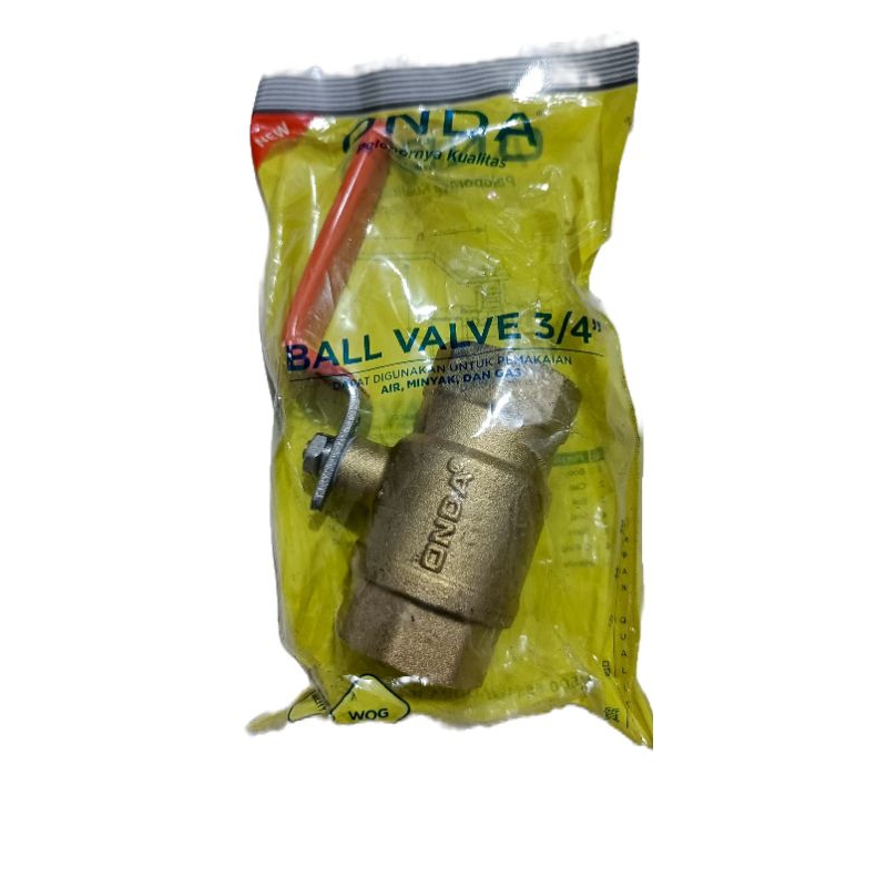 ONDA BallValve 3/4 Inch Kuningan