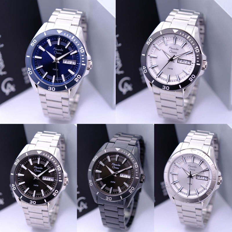 JAM TANGAN PRIA ALEXANDRE CHRISTIE AC6512 / AC 6512 / AC6678 / AC 6678 ORIGINAL GARANSI RESMI 1TAHUN