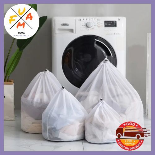 Laundry Bag Serut Laundry Net Serut Kantong Jaring Bra Jaring Serut
