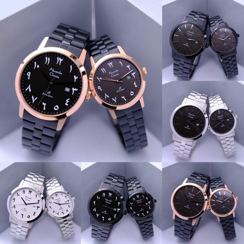 JAM TANGAN COUPLE ALEXANDRE CHRISTIE AC1027 / AC 1027 / AC 1029 / AC1029 / AC1028 / AC 1028 / AC1031